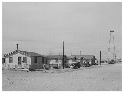 Hobbs New Mexico Oil Field Workers Homes March 1940