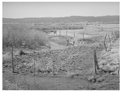 Little Colorado River Apache County Arizona April 1940