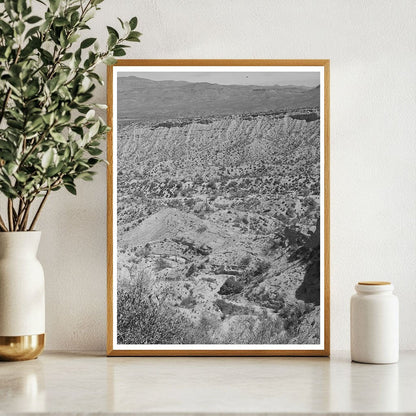 Eroded Canyon on Apache Trail Gila County Arizona 1940