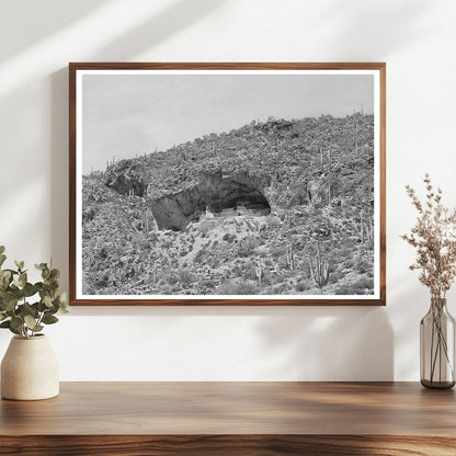 Cliff Dwelling at Tonto National Monument Arizona 1940