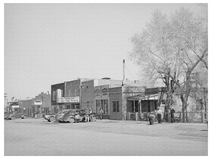 Springerville Arizona Main Street April 1940 Agricultural Scene
