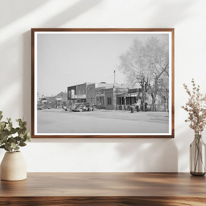 Springerville Arizona Main Street April 1940 Agricultural Scene