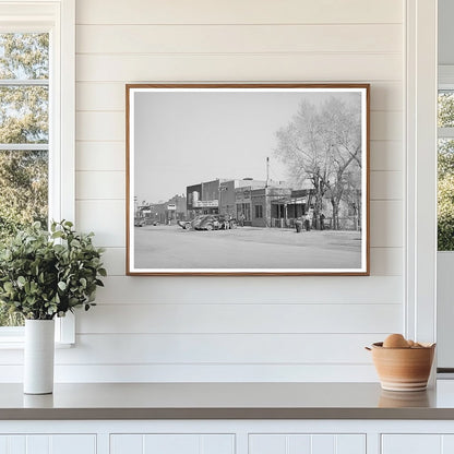 Springerville Arizona Main Street April 1940 Agricultural Scene