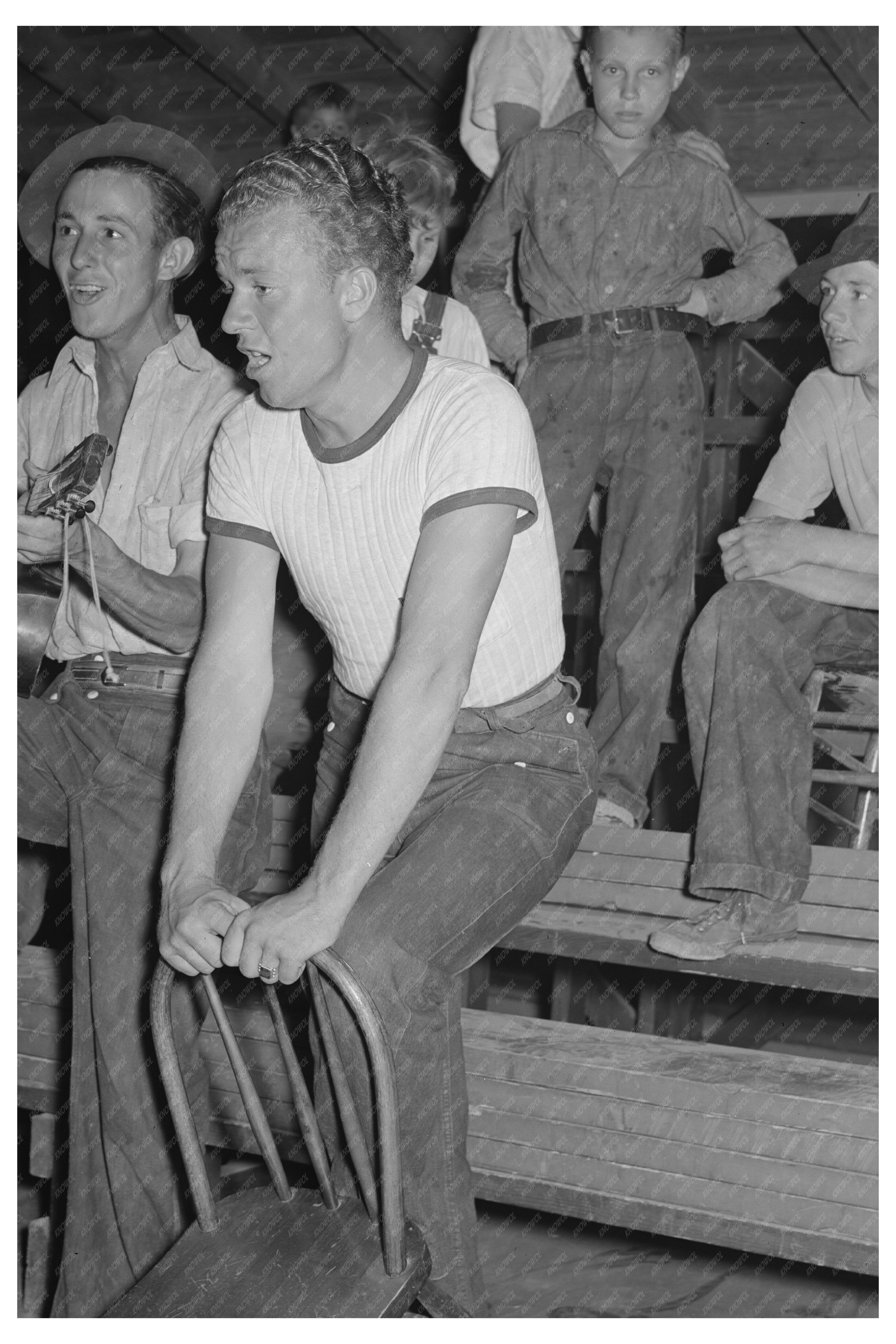 Saturday Night Dance at Agua Fria Labor Camp 1940