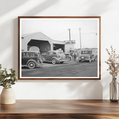 Auto Service Department in Phoenix Arizona May 1940