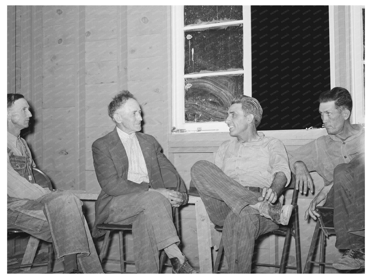 Agua Fria Migratory Labor Camp Committee Meeting 1940