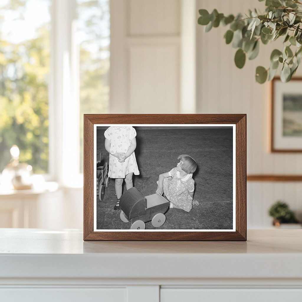 Child Playing in WPA Nursery School Arizona May 1940