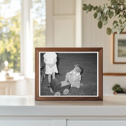 Child Playing in WPA Nursery School Arizona May 1940