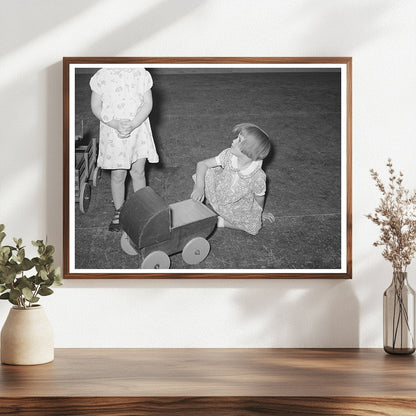 Child Playing in WPA Nursery School Arizona May 1940