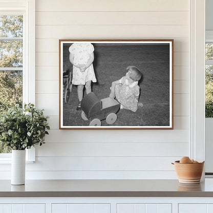 Child Playing in WPA Nursery School Arizona May 1940