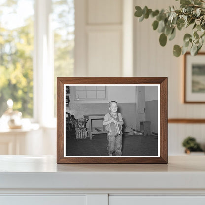 Young Boy in Agua Fria Nursery Maricopa County 1940