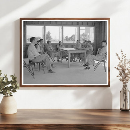 1940 Ladies Aid Society Meeting at Agua Fria Camp Arizona