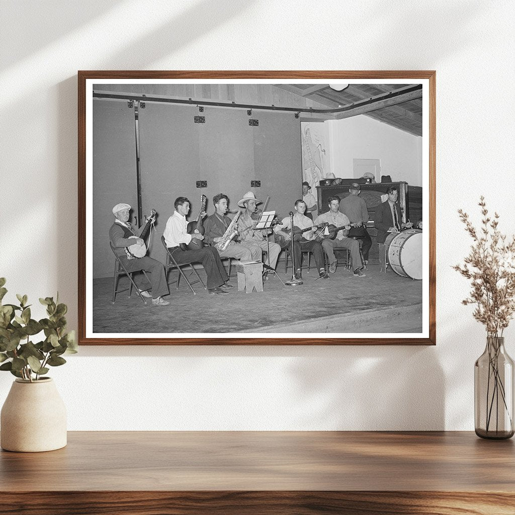 Camp Orchestra Dance at Agua Fria Labor Camp May 1940