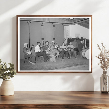 Camp Orchestra Dance at Agua Fria Labor Camp May 1940