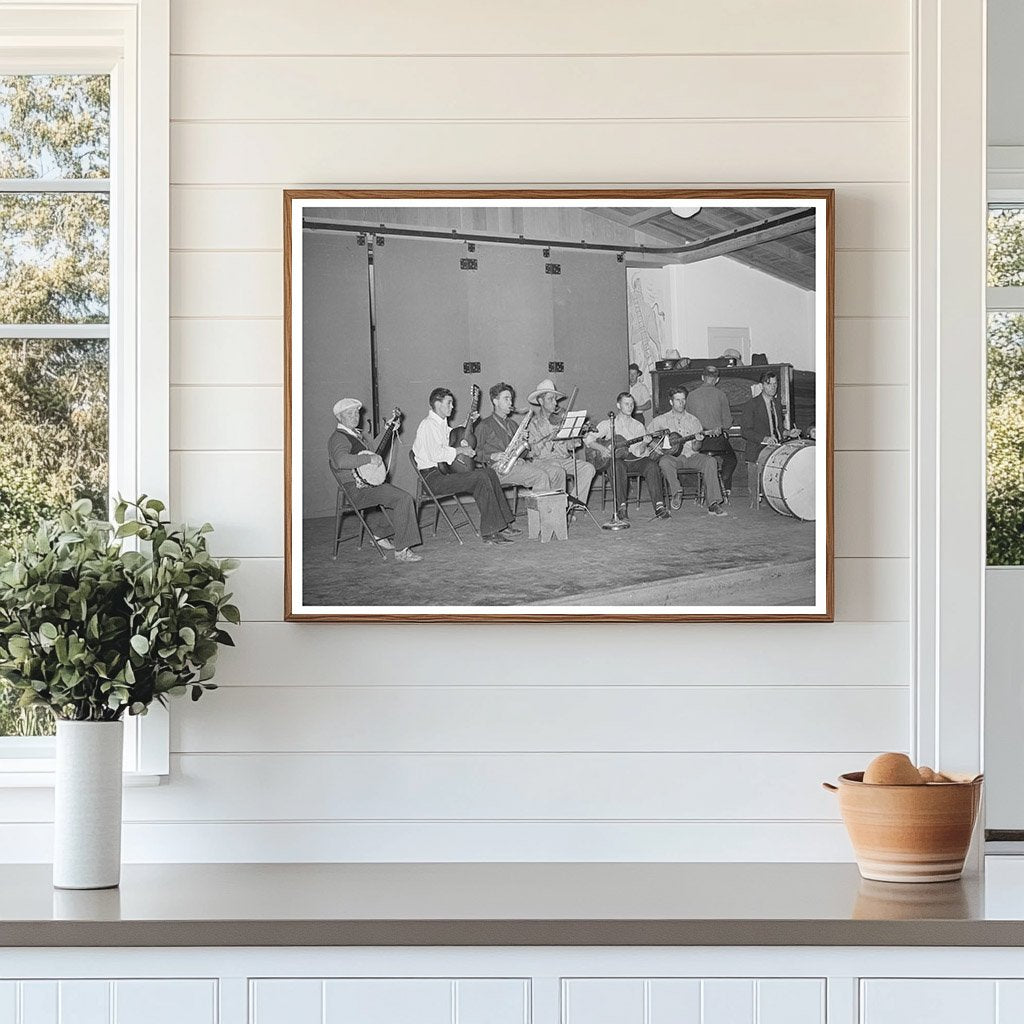 Camp Orchestra Dance at Agua Fria Labor Camp May 1940