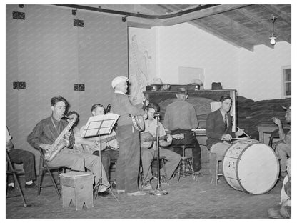 Agua Fria Camp Orchestra Dance Event May 1940