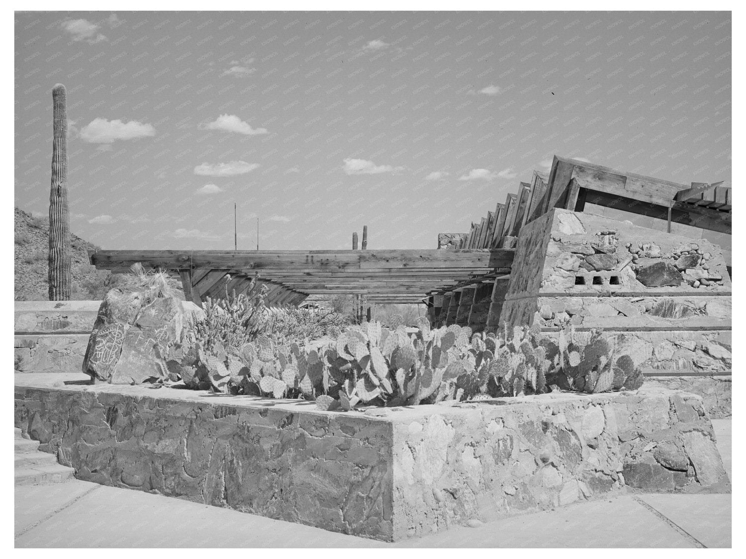 Frank Lloyd Wright Winter Quarters McDowell Mountain 1940