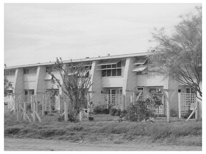 Vintage Apartment Houses in Chandler Arizona May 1940