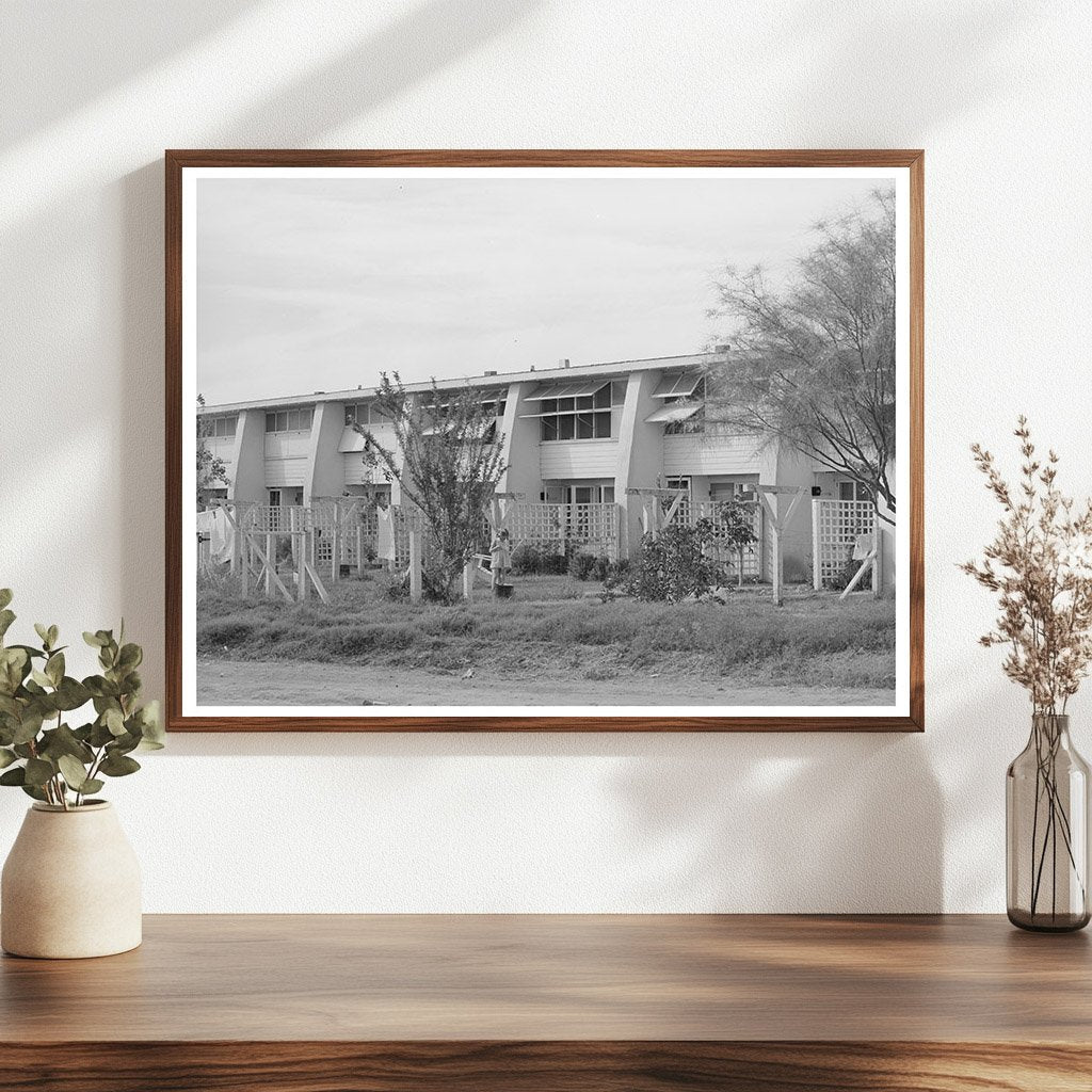 Vintage Apartment Houses in Chandler Arizona May 1940