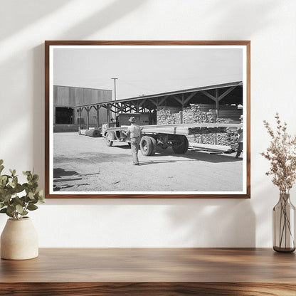 Lumber Loading at Cooperative in Phoenix Arizona May 1940