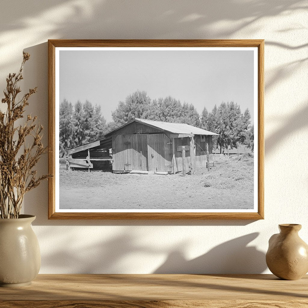 Vintage Barn in Maricopa County Arizona May 1940