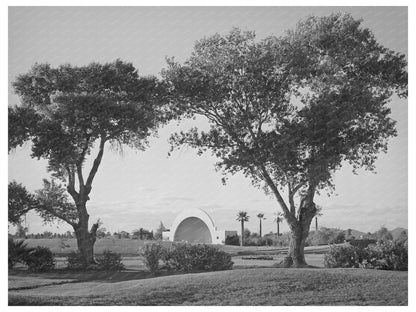 1940 Municipal Band Shell Phoenix Arizona Golf Course Image