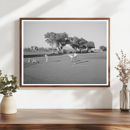 Vintage 1940 Municipal Golf Course Phoenix Arizona Image