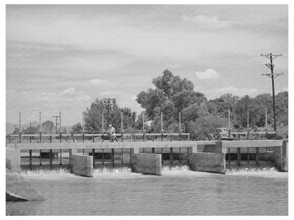 1940 Maricopa County Arizona Irrigation Canal and Gates