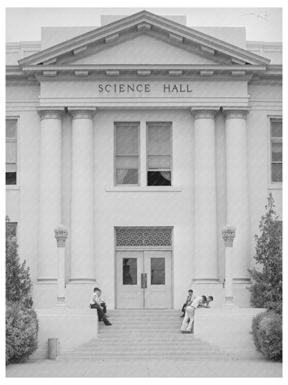 Science Hall Entrance Phoenix Union High School 1940