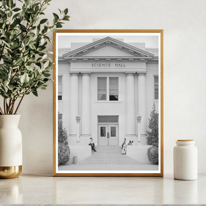 Science Hall Entrance Phoenix Union High School 1940