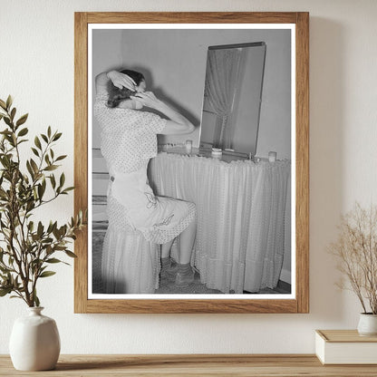 Woman at Dressing Table Casa Grande Valley Farms 1940