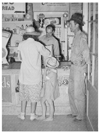 Grocery Store Interior Casa Grande Valley Farms 1940