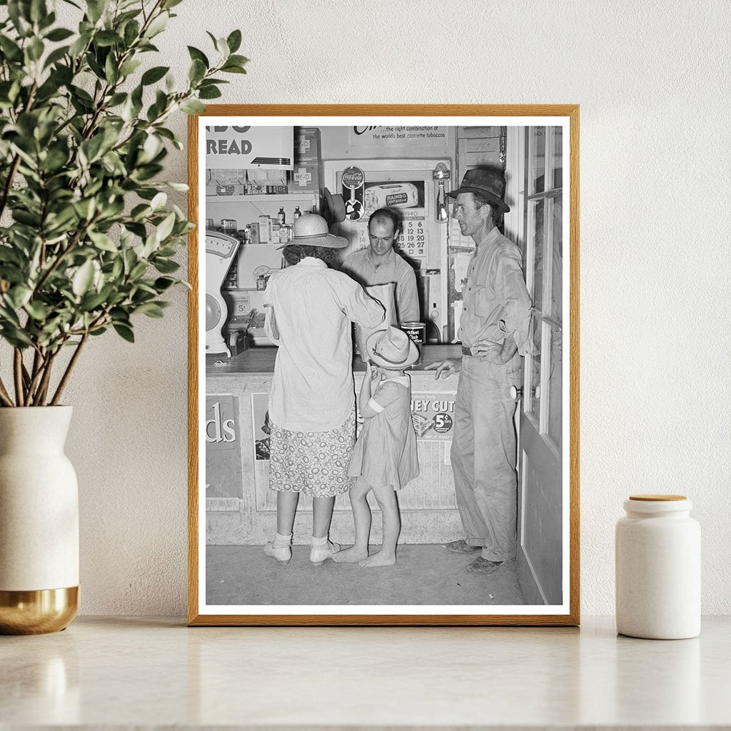 Grocery Store Interior Casa Grande Valley Farms 1940