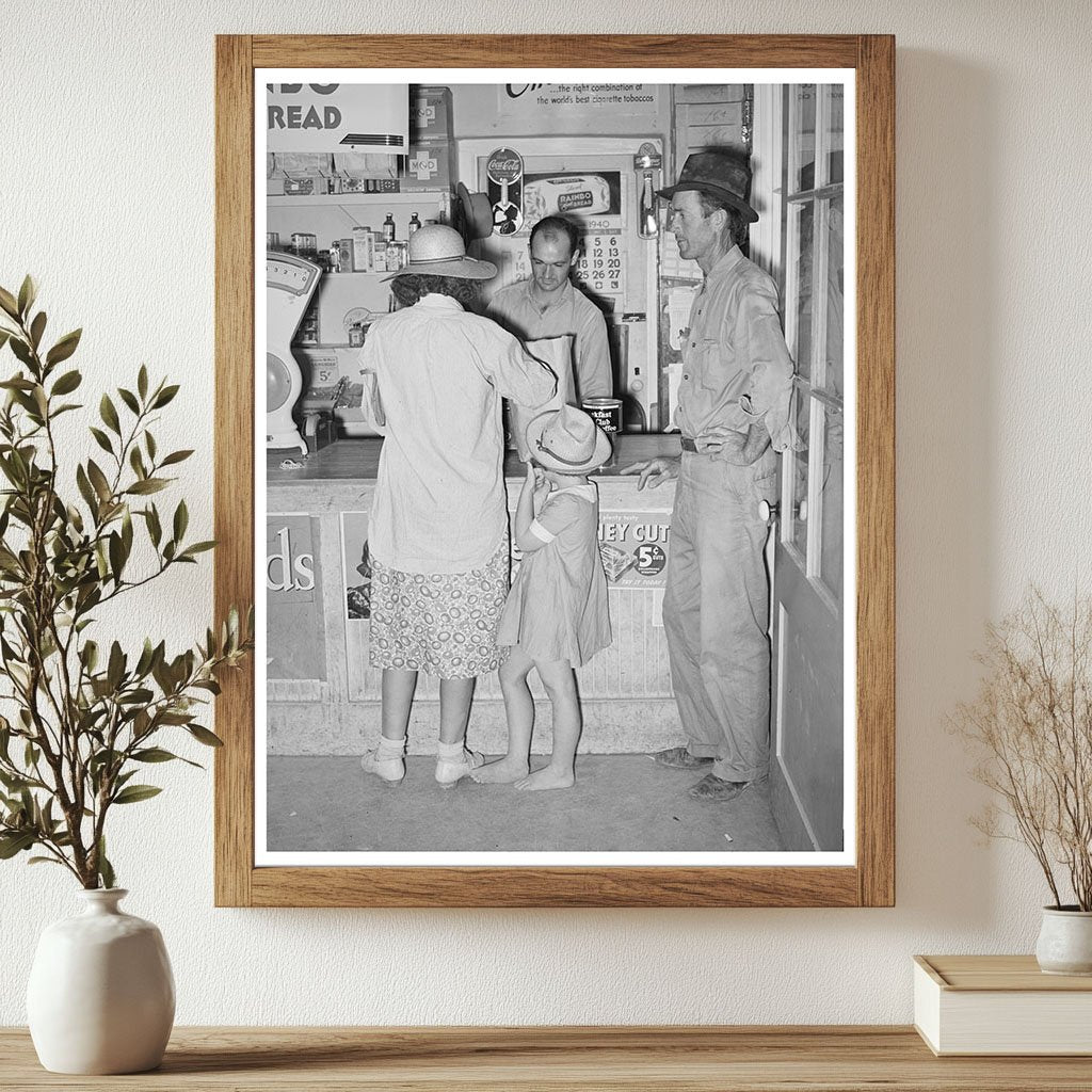 Grocery Store Interior Casa Grande Valley Farms 1940