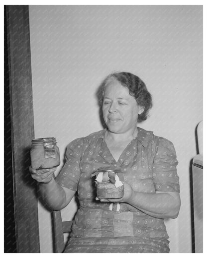 Prize Winning Canned Fruit Display May 1940