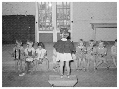 WPA Nursery School Band in Casa Grande Valley 1940