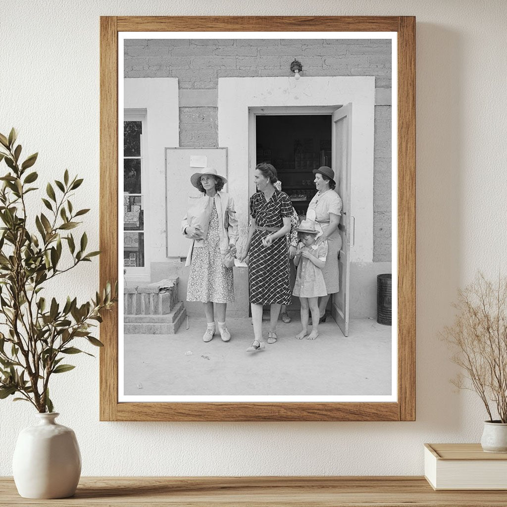 Grocery Store Scene in Casa Grande Valley Farms 1940