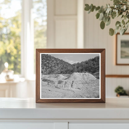Abandoned Copper Mine Tailings Leopold New Mexico 1940