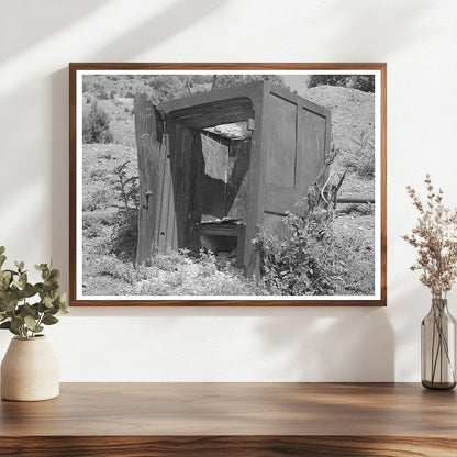 Vintage Safe Remains Georgetown New Mexico May 1940