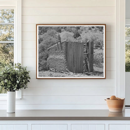 Georgetown New Mexico Adobe Buildings Remains May 1940