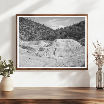 Tailings at Abandoned Copper Mine Leopold NM 1940