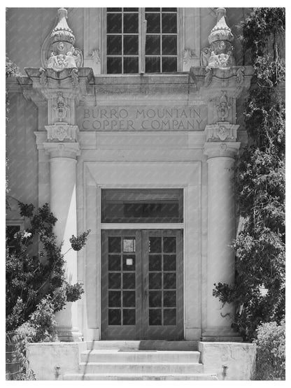 Burro Mountain Copper Company Entrance Tyrone NM 1940