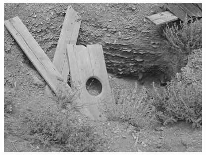 Georgetown New Mexico Old Privy Remains May 1940