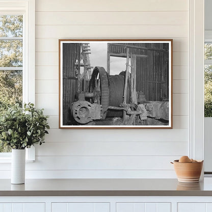 Steam Winch Remains in Pinos Altos Gold Mine 1940