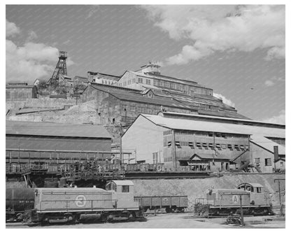 Morenci Copper Mine Mill May 1940 Industrial Landscape