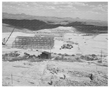 Construction of Copper Smelter in Morenci Arizona 1940