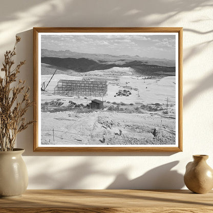 Construction of Copper Smelter in Morenci Arizona 1940