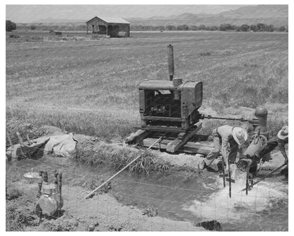 Irrigation Pump in Solomonsville Arizona May 1940