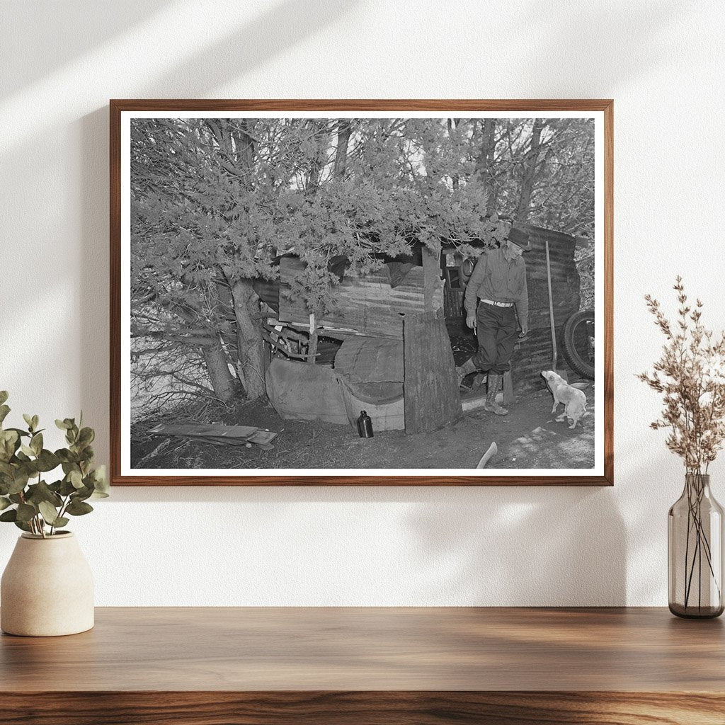 Eugene Davis Gold Prospector in Pinos Altos 1940