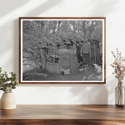 Eugene Davis Gold Prospector in Pinos Altos 1940